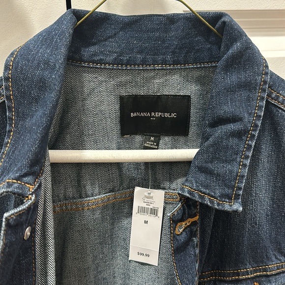 Banana Republic Men’s Denim Jacket, Size: Medium - Picture 2 of 3